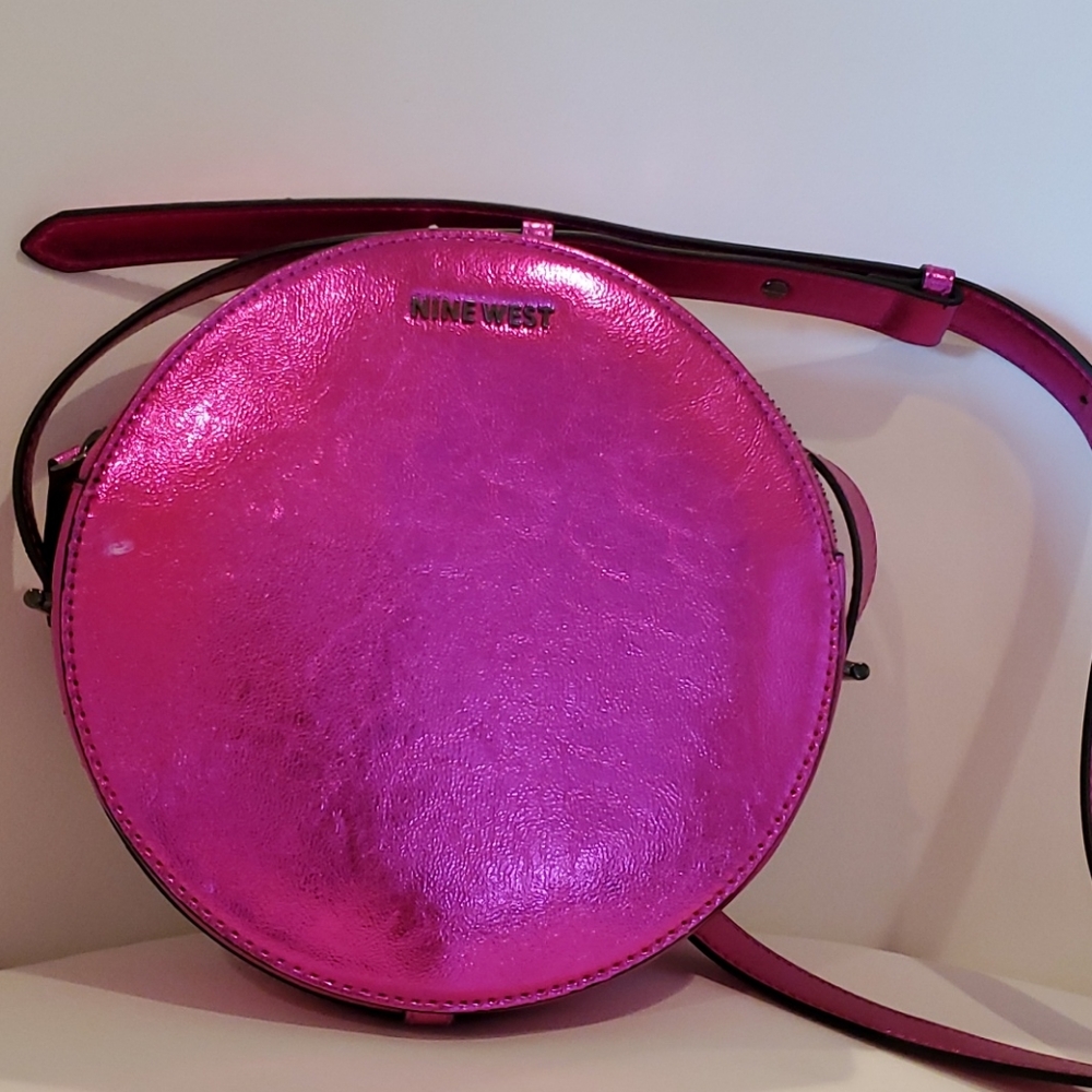 Nine West pink/purple crossbody bag